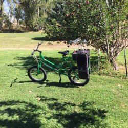 Golf Lessons By Becky Clark - Golf bike