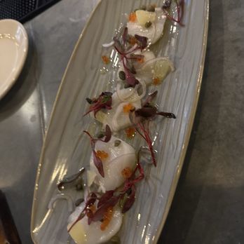 Blueprint on 3rd - Scallop crudo - American Near Me - Birmingham, Alabama