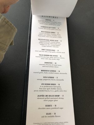 Menu photo 2 Vista at Lytle Park Cincinnati, OH