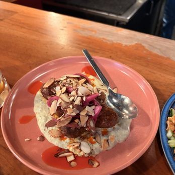 Extra Virgin - beef & lamb meatballs - Tapas/Small Plates Near Me - Kansas City, Missouri Extra Virgin - beef & lamb meatballs - Tapas/Small Plates Near Me - Kansas City, Missouri