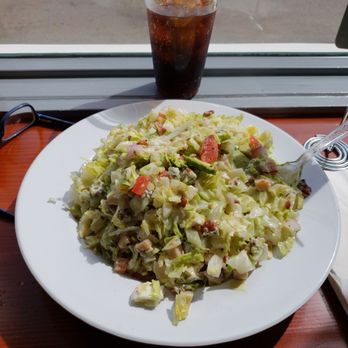 Duckie's Chowder House - Cobb salad was good. - Seafood Near Me - Cayucos, California
