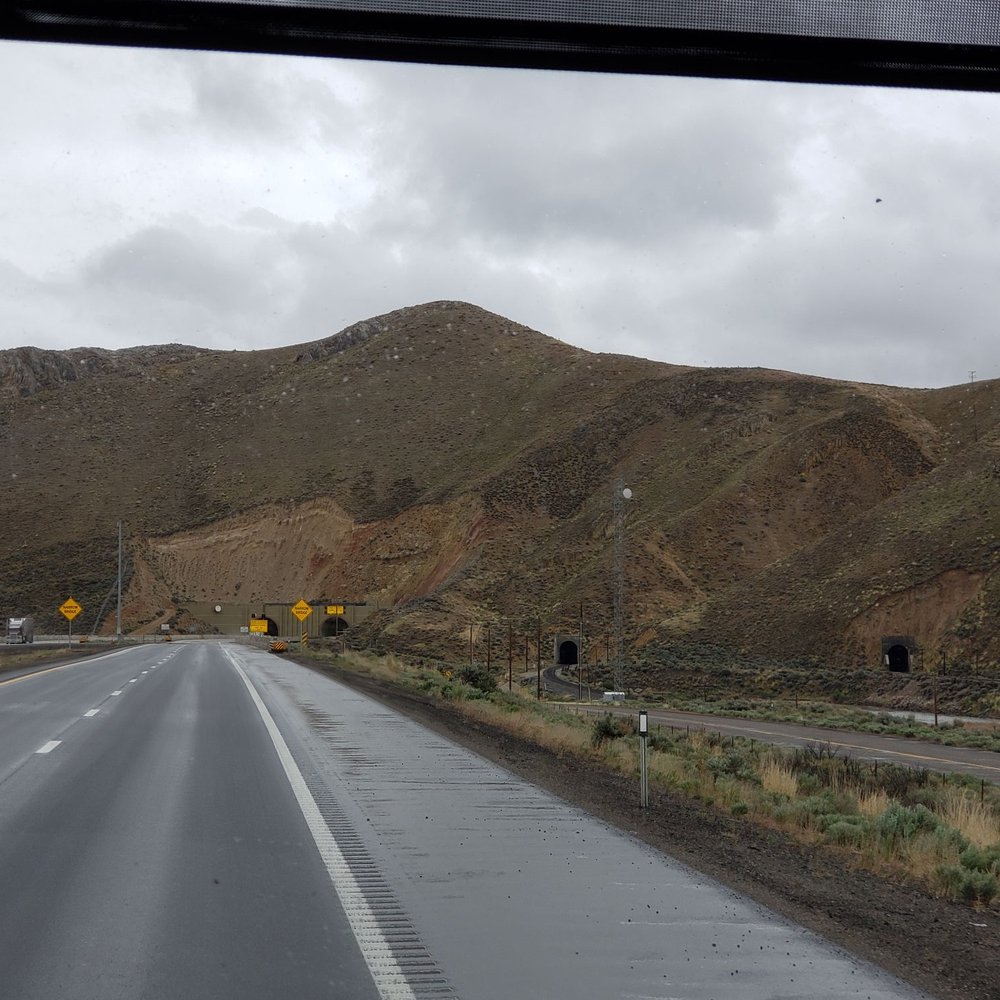 Carlin Tunnels - About to enter the tunnels. Two to the left are train passages. - Landmarks & Historical Buildings Near Me - Carlin, Nevada Carlin Tunnels - About to enter the tunnels. Two to the left are train passages. - Landmarks & Historical Buildings Near Me - Carlin, Nevada
