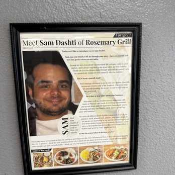 Rosemary Grill - Super nice family owned business. - Mediterranean Near Me - Los Angeles, California