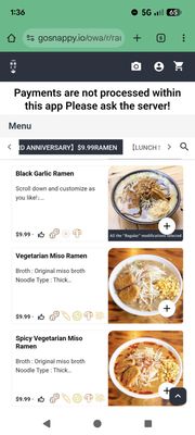 Menu photo 1 Ramen Buta-Nibo Toronto, ON
