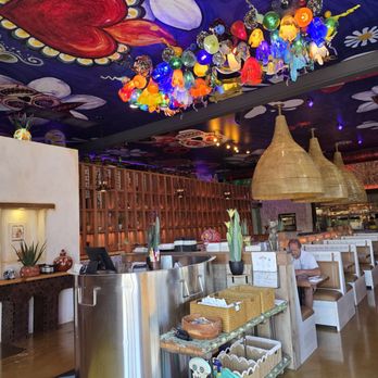 Bandidos - The entrance of the interior of the restaurant with some of the amazing decor of the interior design mentioned in my review. - Mexican Near Me - Lynchburg, Virginia