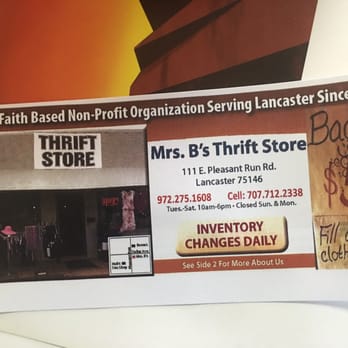 Mrs B's Thrift Store - Thrift Stores Near Me - Lancaster, Texas