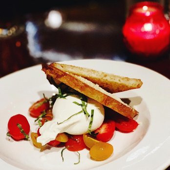Olde Magoun's Saloon - Burrata Caprese - Irish Near Me - Somerville, Massachusetts Olde Magoun's Saloon - Burrata Caprese - Irish Near Me - Somerville, Massachusetts