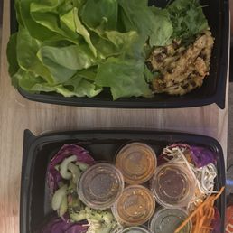 Thai Lettuce Wraps Thai Lettuce Wraps