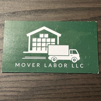 Mover Labor - Business Card - Movers Near Me