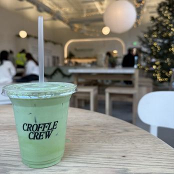 Croffle Crew - Matcha - Desserts Near Me - Happy Valley, Oregon
