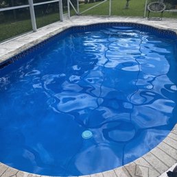 Azure blue resurfacing.