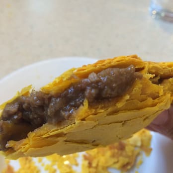 De-Jred - Delicious beef patty 4/29/16---perfection! - Caribbean Near Me - Skokie, Illinois De-Jred - Delicious beef patty 4/29/16---perfection! - Caribbean Near Me - Skokie, Illinois