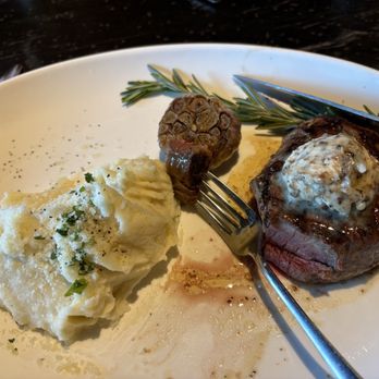 Santomar - Filet with mashed potatoes and on top is the most delicious truffle butter I have ever tasted. - Seafood Near Me - Midland, Texas