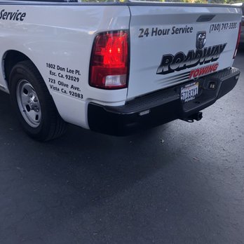 Roadway Towing & Recovery - Towing Near Me - Escondido, California Roadway Towing & Recovery - Towing Near Me - Escondido, California