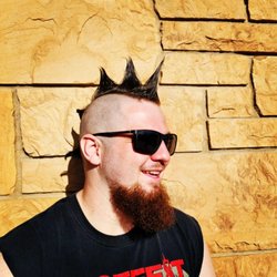 Touch of magic salon - Liberty spikes Mohawk! Yes please!