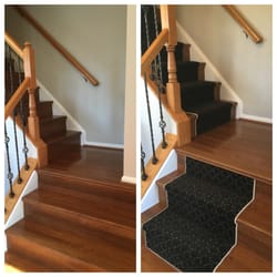 Carpet Decor - David's guys did the wood stairs in a previous job and now, the runners.