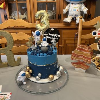 Sage Cakery - Space themed birthday cake - Bakeries Near Me - Urbana, Maryland Sage Cakery - Space themed birthday cake - Bakeries Near Me - Urbana, Maryland