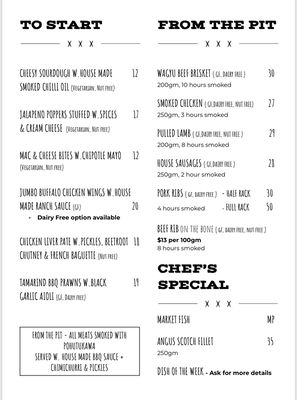 Menu photo 1 Miss Moonshine's Auckland, AUK Menu photo 1 Miss Moonshine's Auckland, AUK
