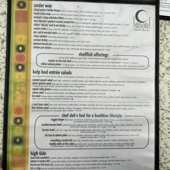 C Level - Menu 1 - New American Near Me - San Diego, California C Level - Menu 1 - New American Near Me - San Diego, California