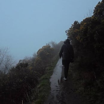 Arthur's Seat - Closer to the top. Check out that fog! April 2014. - Hiking Near Me - Edinburgh, EDH
