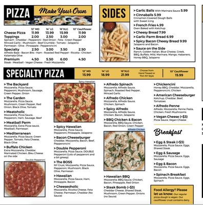 Menu photo 2 Pizzava Reno, NV