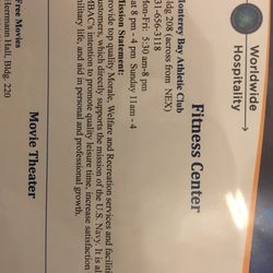 Monterey Bay Athletic Club - Fitness Center info