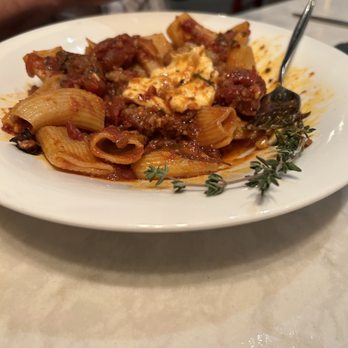 Cielo - Birthday boys Rigatoni dish - Italian Near Me - Atascadero, California