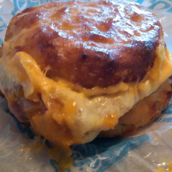 Hardee's - Loaded Omelete Biscuit - Burgers Near Me - Sioux Center, Iowa