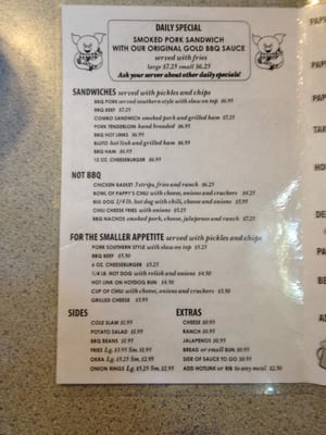 Menu photo 8 Pappy's Place Springfield, MO