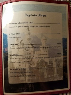 Menu photo 6 German Cafe French Lick, IN