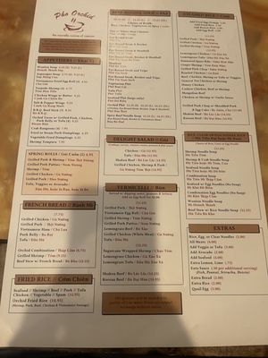 Menu photo 5 Pho Orchid Metairie, LA Menu photo 5 Pho Orchid Metairie, LA