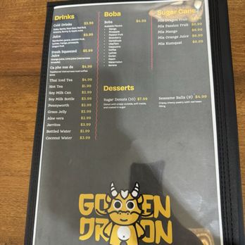 Golden Dragon - Menu - Vietnamese Near Me - Reno, Nevada