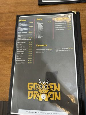 Menu photo 7 Golden Dragon Reno, NV