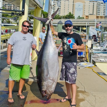 Rebel Sportfishing - 265lbs big eye tuna caught on overnight offshore fishing charter off coast of Virginia Beach. Took angler 1hr 52mins to reel in - Boating Near Me - Virginia Beach, Virginia Rebel Sportfishing - 265lbs big eye tuna caught on overnight offshore fishing charter off coast of Virginia Beach. Took angler 1hr 52mins to reel in - Boating Near Me - Virginia Beach, Virginia