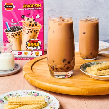 JFC International - J-Basket Brand Black Tea Boba Kit - Wholesalers Near Me - Commerce, California JFC International - J-Basket Brand Black Tea Boba Kit - Wholesalers Near Me - Commerce, California