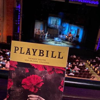 Saenger Theatre - View from Suite Level. Hadestown Playbill - Performing Arts Near Me - New Orleans, Louisiana Saenger Theatre - View from Suite Level. Hadestown Playbill - Performing Arts Near Me - New Orleans, Louisiana