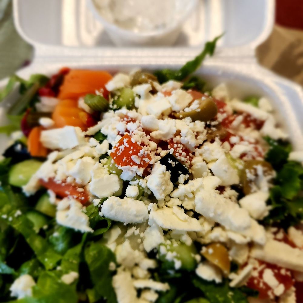 Gyro Guys - Delicious salad! - Mediterranean Near Me - Houston, Texas