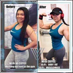 The Coffee Transformation - Meet Cheli Down 20lbs and started working out and feeling fit and healthy.