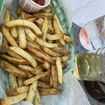 The Root Cafe - Side of fries (Perfectly Seasoned) - Cafes Near Me - Little Rock, Arkansas