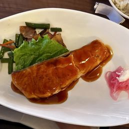 Salmon Teriyaki Entree Salmon Teriyaki Entree