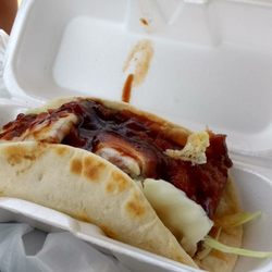 Mr. G's Smokehouse & Seafood Grill - Beef brisket taco!