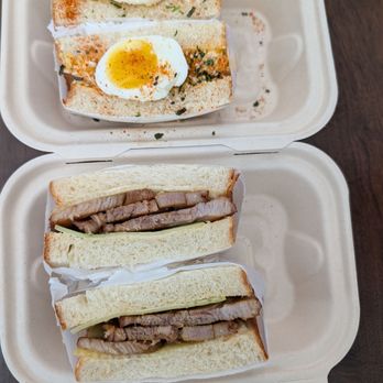 The Wild Fox - Tamago and chashu sandos - Coffee & Tea Near Me - San Francisco, California The Wild Fox - Tamago and chashu sandos - Coffee & Tea Near Me - San Francisco, California