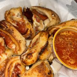 WV Brick Oven Bistro -T&M Meats - Pepperoni bites with crushed unseasoned tomatoes