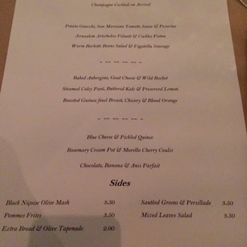 Cigalon - Fantastic dinner set menu with Provençal herb influences - French Near Me - London, XGL