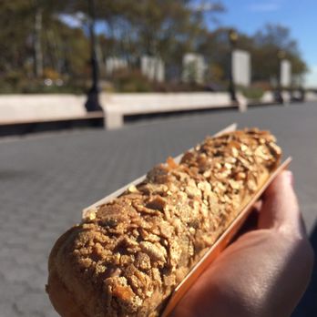 Eclair Bakery - Hazelnut eclairs is a must try!! Crunchy flakes on the outside and delicious filling inside - Bakeries Near Me - New York, New York
