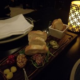 Steak tar tar appetizer