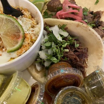 Tacos Chiwas - Carnitas and carne asada with elote side - Mexican Near Me - Phoenix, Arizona Tacos Chiwas - Carnitas and carne asada with elote side - Mexican Near Me - Phoenix, Arizona