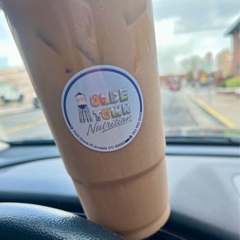 Olde Town Nutrition - Iced protein latte - Juice Bars & Smoothies Near Me - Arvada, Colorado
