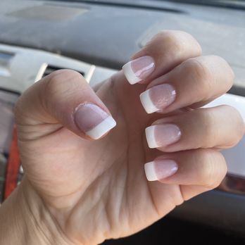 Diamond Nails - French tip dip - Nail Salons Near Me - Saint Charles, Missouri