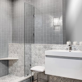 The Tile Shop - a modern bathroom with a shower - Tiling Near Me - Chantilly, Virginia The Tile Shop - a modern bathroom with a shower - Tiling Near Me - Chantilly, Virginia